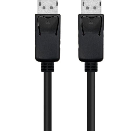 Cable DisplayPort 1.4 8K Nanocable 10.15.2801-L150/ DisplayPort Macho - DisplayPort Macho/ 1.5m/ Certificado/ Negro