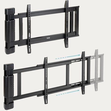 Soporte de Pared Eléctrico Giratorio TooQ LPM4381XL-B para TV de 32-75″/ hasta 50kg