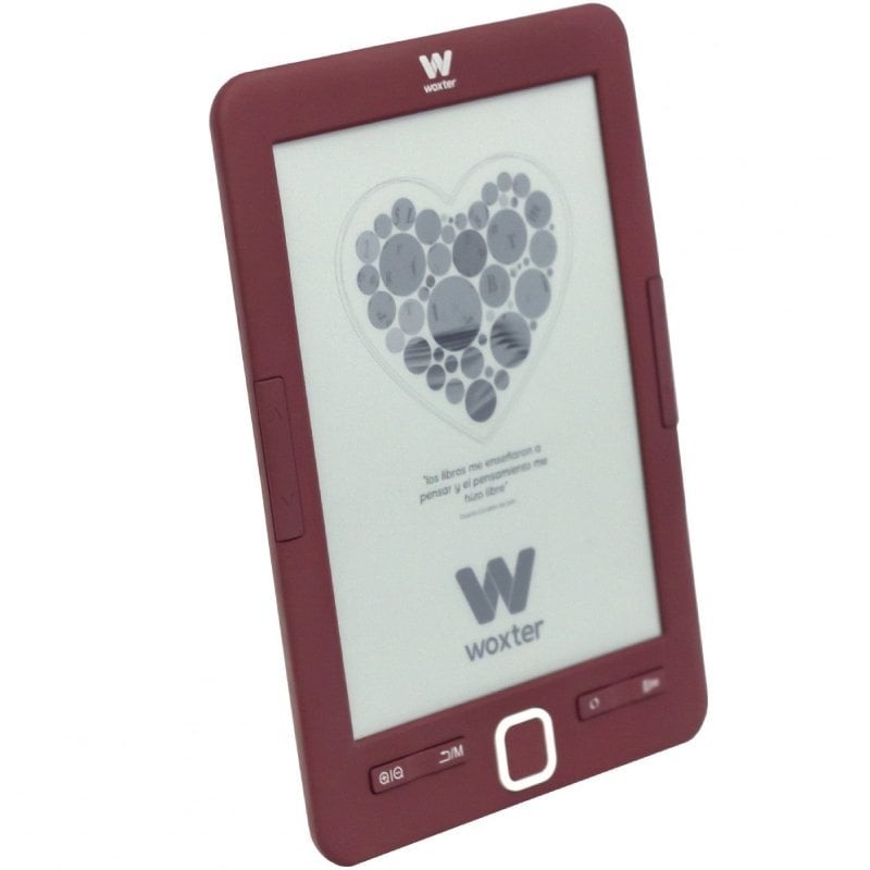 Libro Electrónico Ebook Woxter Scriba 195/ 6″/ Tinta Electrónica/ Rojo