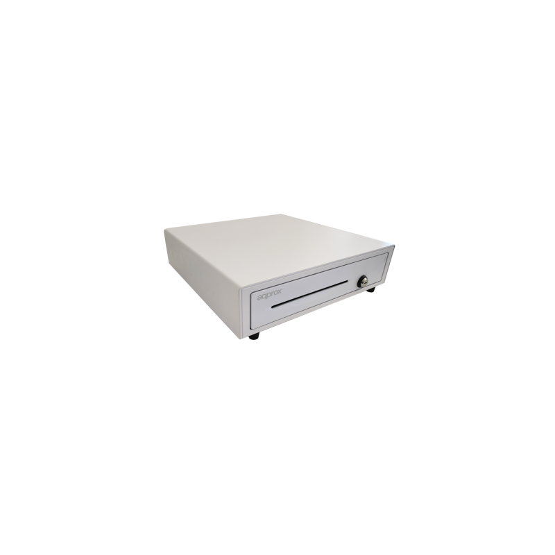 Cajón Portamonedas Approx appCASH01WH/ Manual y Automático/ Blanco