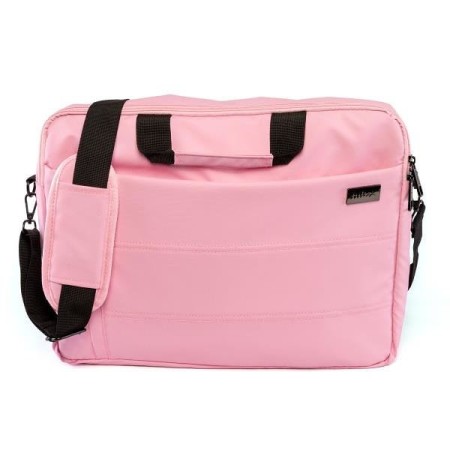 Maletin nilox style para portatil 15.6 pulgadas rosa