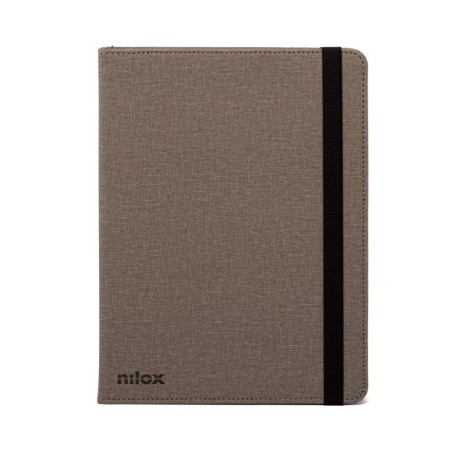 Funda con teclado nilox para tablet 10.5 pulgadas usb marron