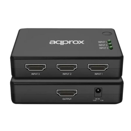 Approx HDMI Switch 4K HDMI 3 Puertos 4K/30HZ