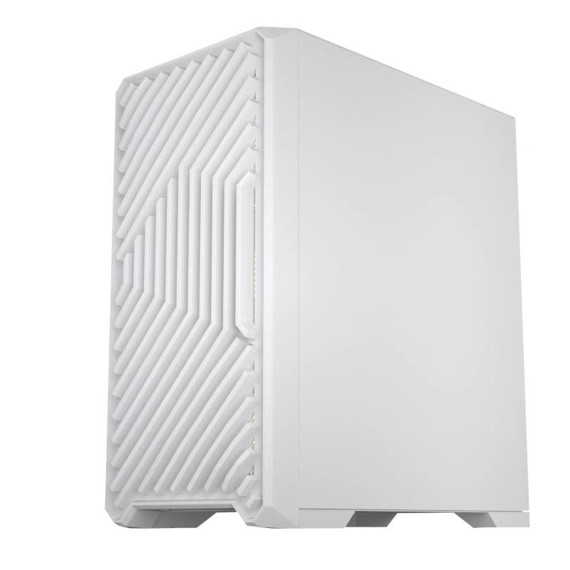 Caja ordenador gaming keep out xc - 220w glass matx argb cristal templado blanco