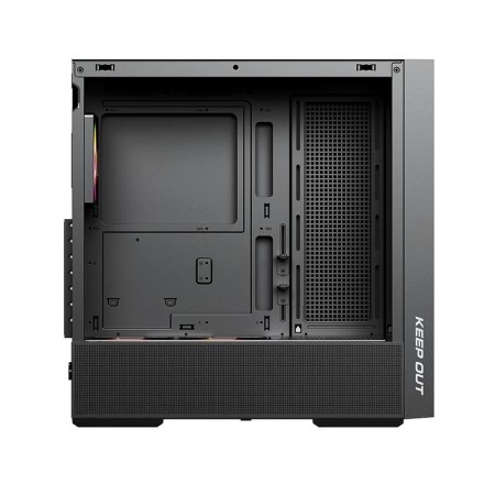 Caja ordenador gaming keep out ko xc - 805 mesh atx argb cristal templado negro