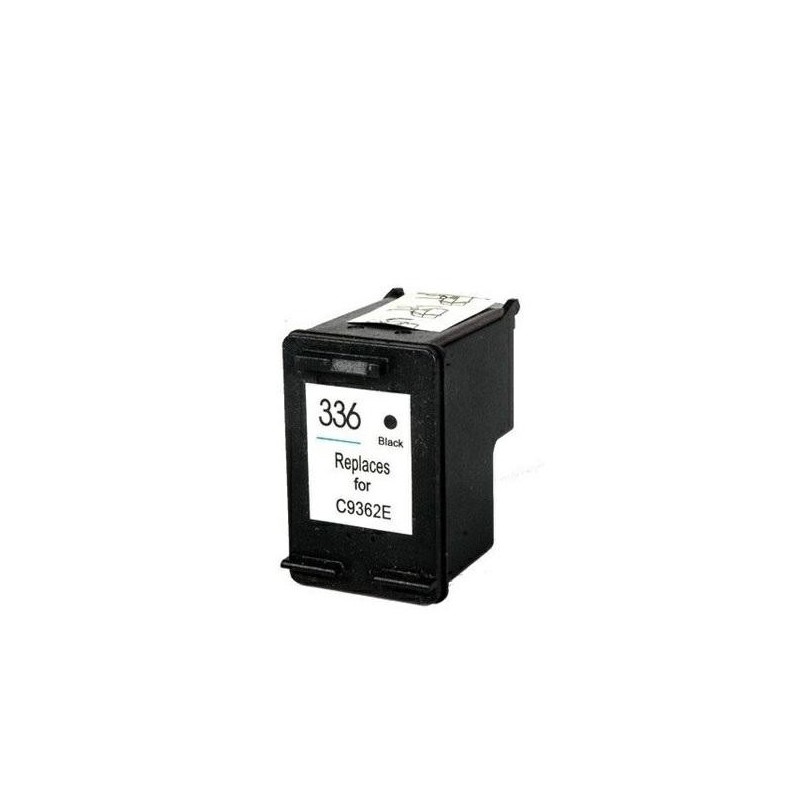 Cartucho de tinta compatible dayma hp n336 negro c9362e
