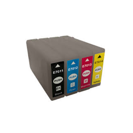 Cartucho de tinta compatible dayma epson t7012 - t7022 - t7032 cian
