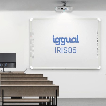 iggual Pizarra interactiva IRIS 86″ 4:3 Infrarroj.
