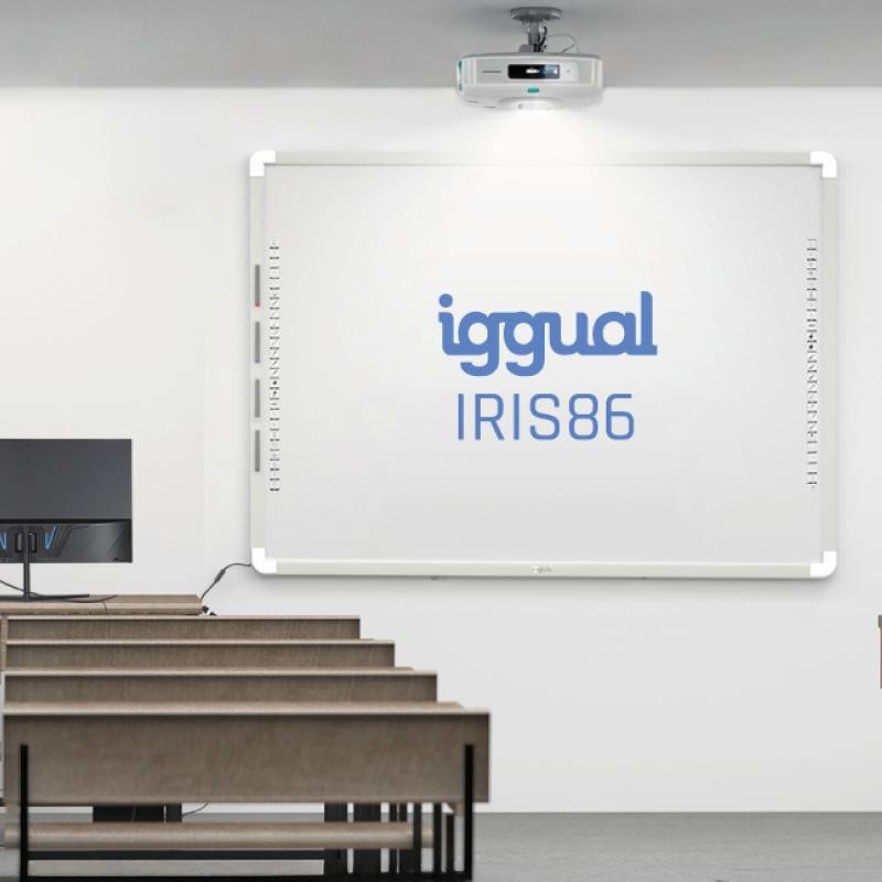 iggual Pizarra interactiva IRIS 86″ 4:3 Infrarroj.