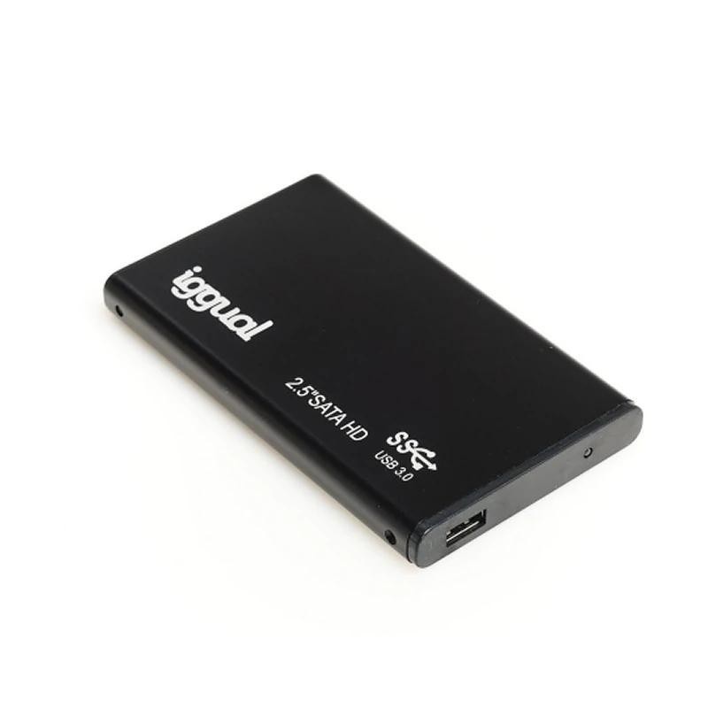 iggual Caja externa aluminio SSD 2.5″ SATA USB 3.0