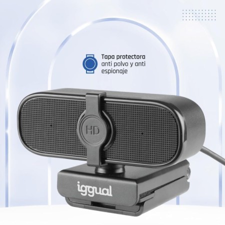 iggual Webcam USB FHD 1080p WC1080 Quick View