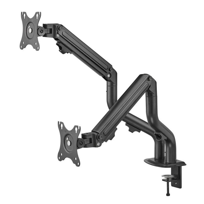 iggual SPMP02 Soporte pinza 2 monitores 17″-32″pro