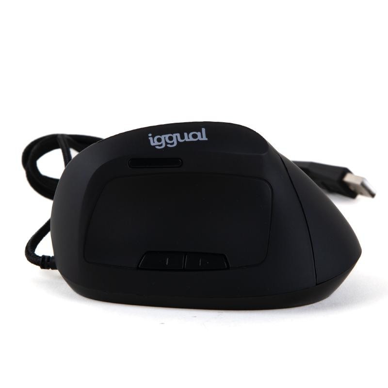 iggual Ratón ergonómico vertical USB ERGO-V