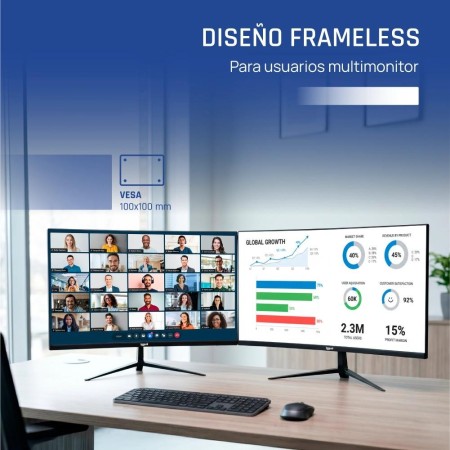 iggual Monitor 27″ IPS 1ms FHD 120Hz VGA HDMI Slim