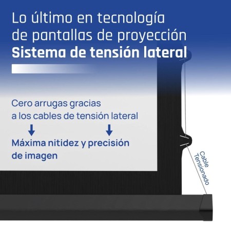iggual Pantalla eléc tensionada 16:9 92″ 203x114cm