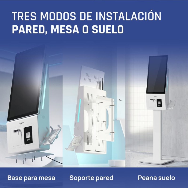 iggual Kiosco digital interactivo FHD ORCHID 27″