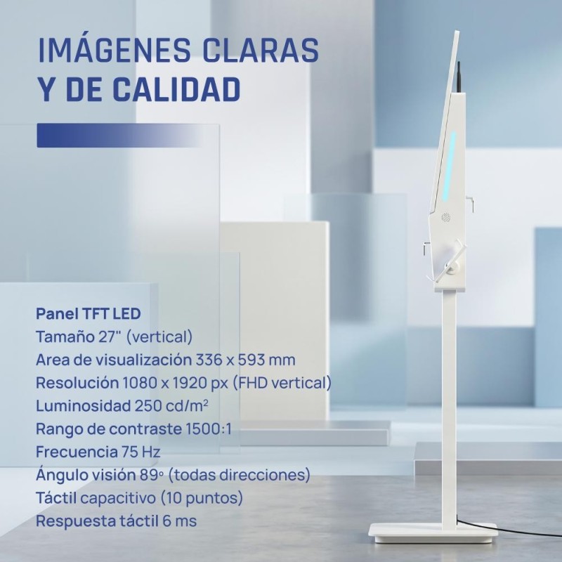 iggual Kiosco digital interactivo FHD ORCHID 27″