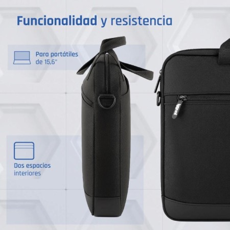 iggual Maletín portátil 15.6″ Everyday Use negro