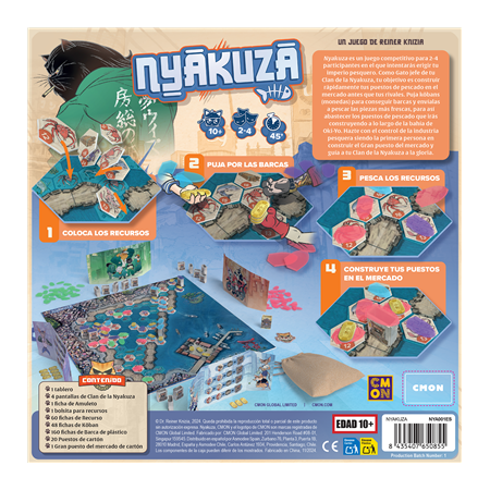 Juego de mesa nyakuza