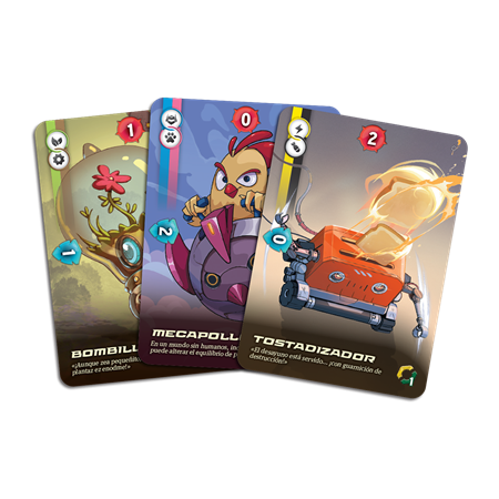 Juego de mesa rumblebots