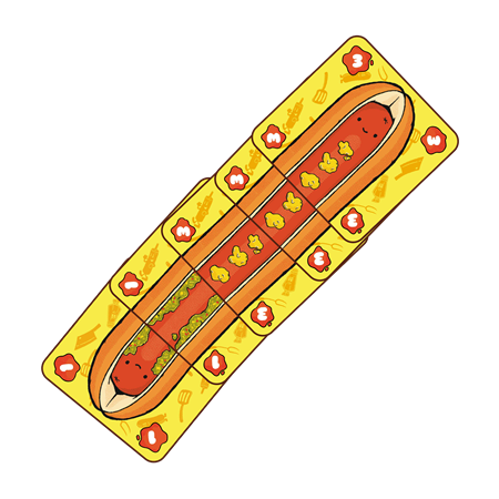 Juego de mesa hoddog