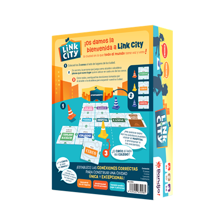 Juego de mesa link city