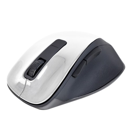 Ratón Inalámbrico NGS Bow/ Hasta 1600 DPI/ Blanco