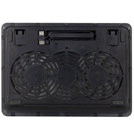 Soporte Refrigerante NGS Cooler Jetstand para Portátiles hasta 15.6″/ Iluminación LED