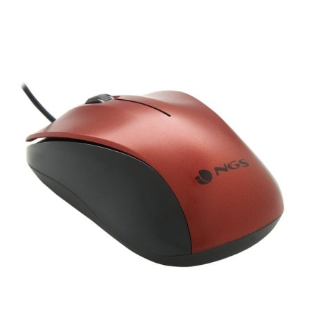 NGS Ratón Óptico WIRED RED