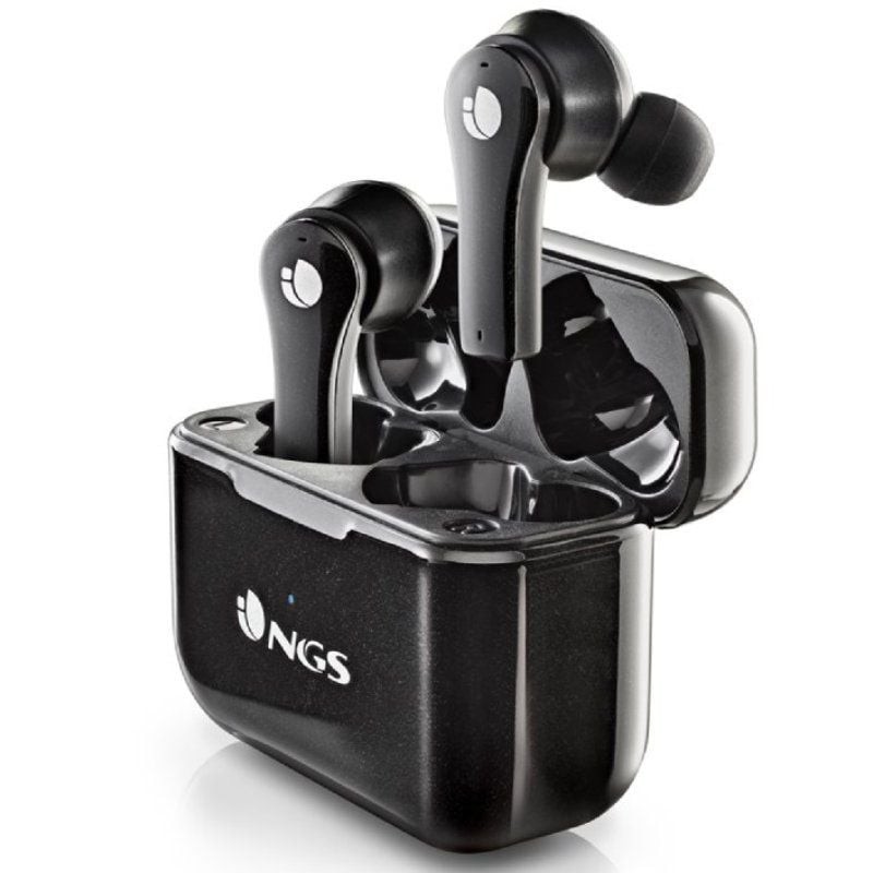NGS Auriculares ARTICABLOOMBLACK Wireless Black