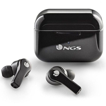 NGS Auriculares ARTICABLOOMBLACK Wireless Black