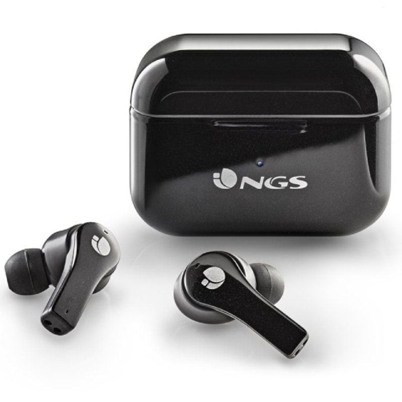 NGS Auriculares ARTICABLOOMBLACK Wireless Black