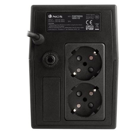 NGS Sai FORTRESS 1200V3, UPS 480W - AVR 2 SHUCKO