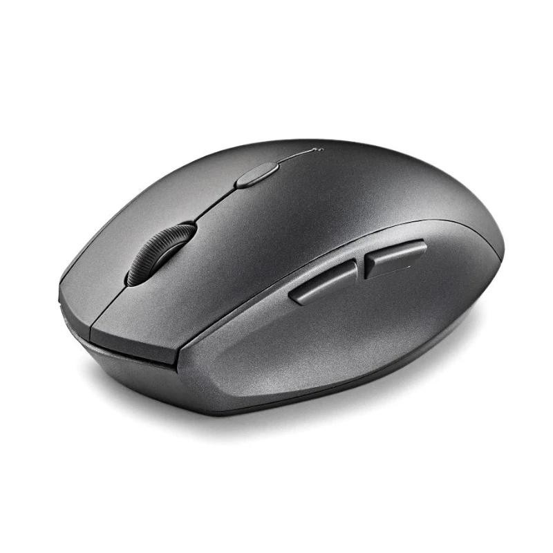 Ratón Inalámbrico NGS Bee Black/ Hasta 1600 DPI