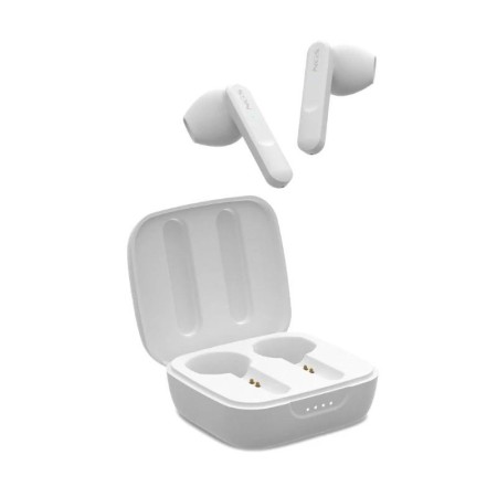 Auriculares Bluetooth NGS Ártica Move con estuche de carga/ Autonomía 7h/ Blancos
