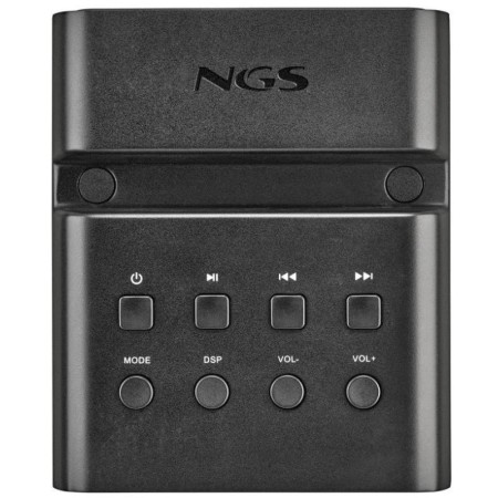 Torre de Sonido con Bluetooth NGS SKY CHARM PRO/ 80W/ 2.0/ Negra