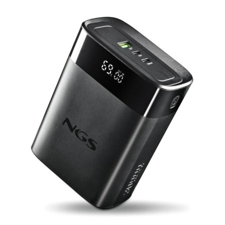 Powerbank 30000mAh NGS TWIX30/ 140W/ Compatible con Portátiles/ Negra
