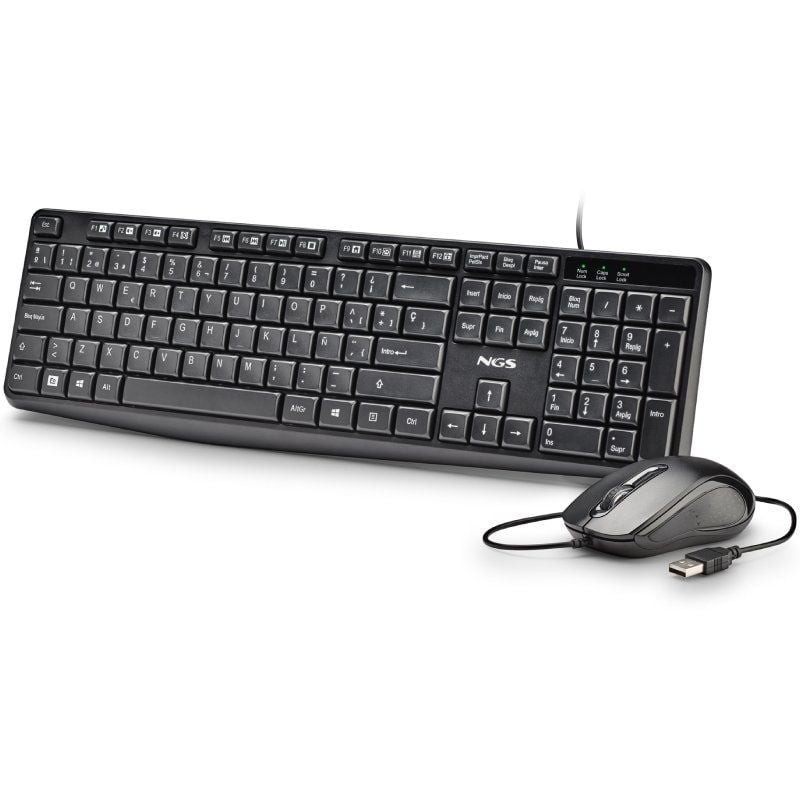 Teclado y Ratón NGS Cocoa KIT V2