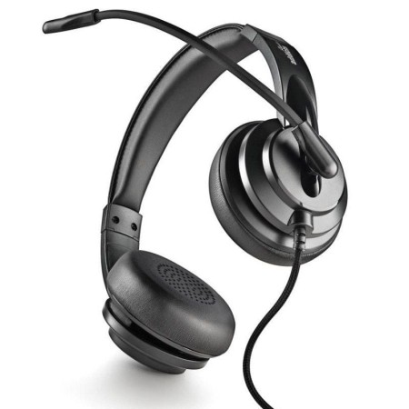 Auriculares NGS VOX605 USB-C/ con Micrófono/ USB Tipo-C/ Negros