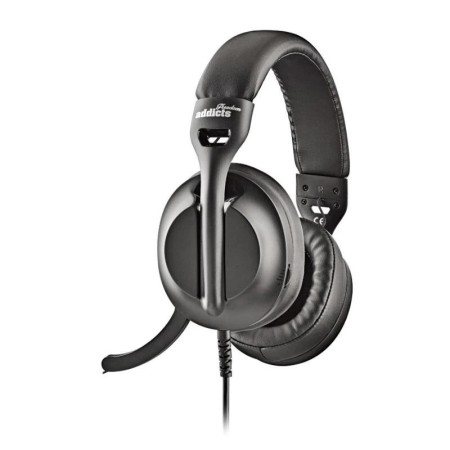 Auriculares NGS VOX805 USB-C/ con Micrófono/ USB Tipo-C/ Negros
