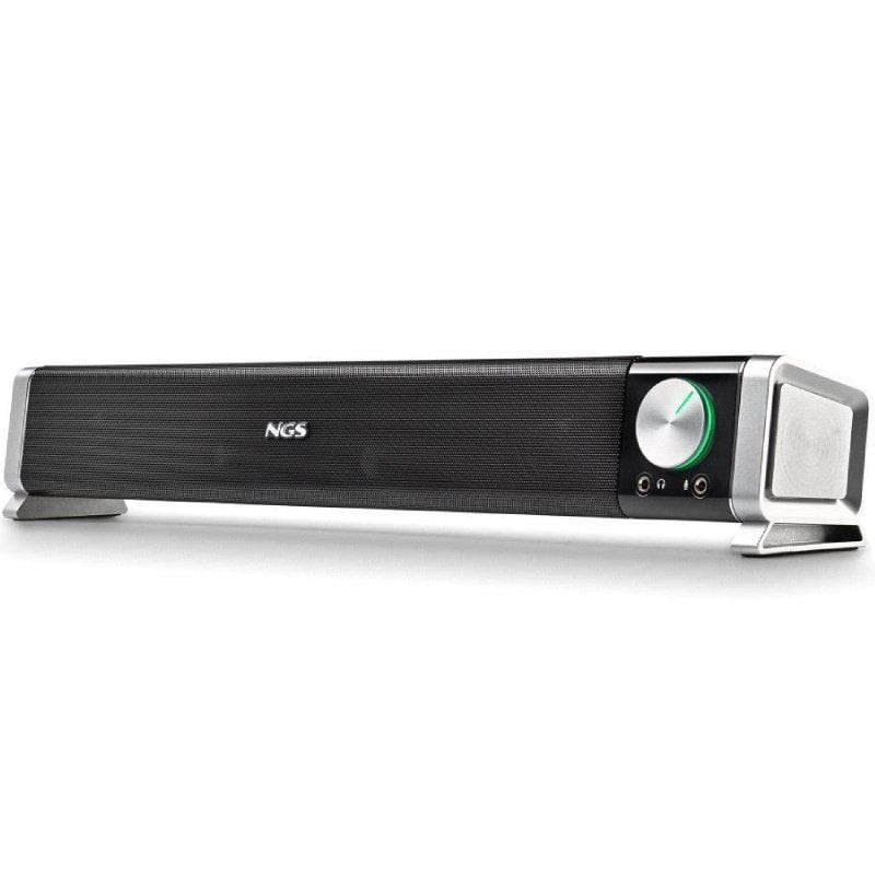 Barra de Sonido con Bluetooth NGS Subway/ 40W/ 2.0/ Negra