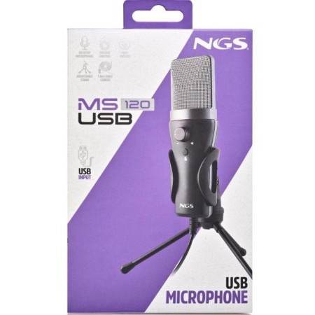 Micrófono NGS MS120USB/ USB 2.0