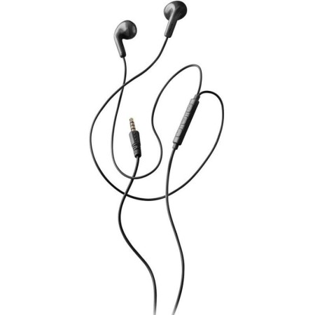 Auriculares Intrauditivos NGS Cross Flip/ con Micrófono/ Jack 3.5/ Negros