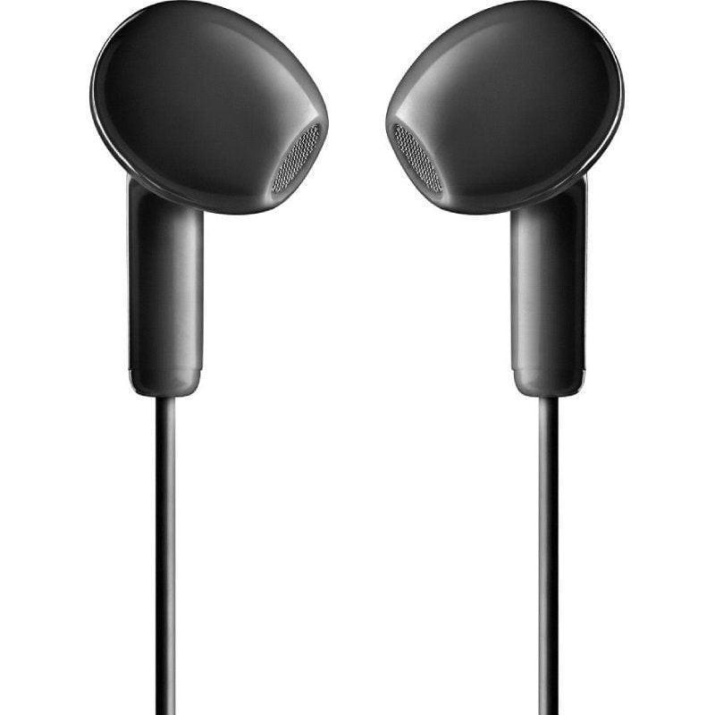 Auriculares Intrauditivos NGS Cross Flip/ con Micrófono/ Jack 3.5/ Negros
