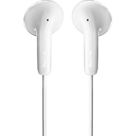Auriculares Intrauditivos NGS Cross Glide/ con Micrófono/ USB Tipo-C/ Blancos