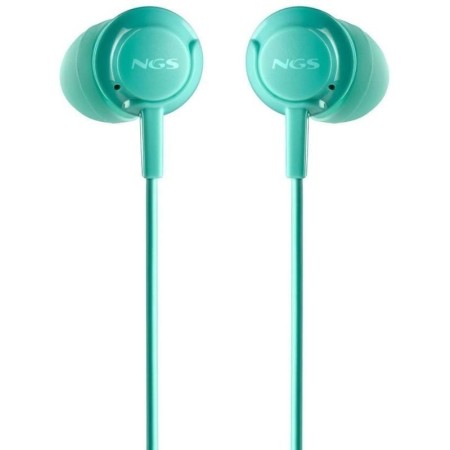 Auriculares Intrauditivos NGS Cross Drift/ con Micrófono/ Jack 3.5/ Verdes