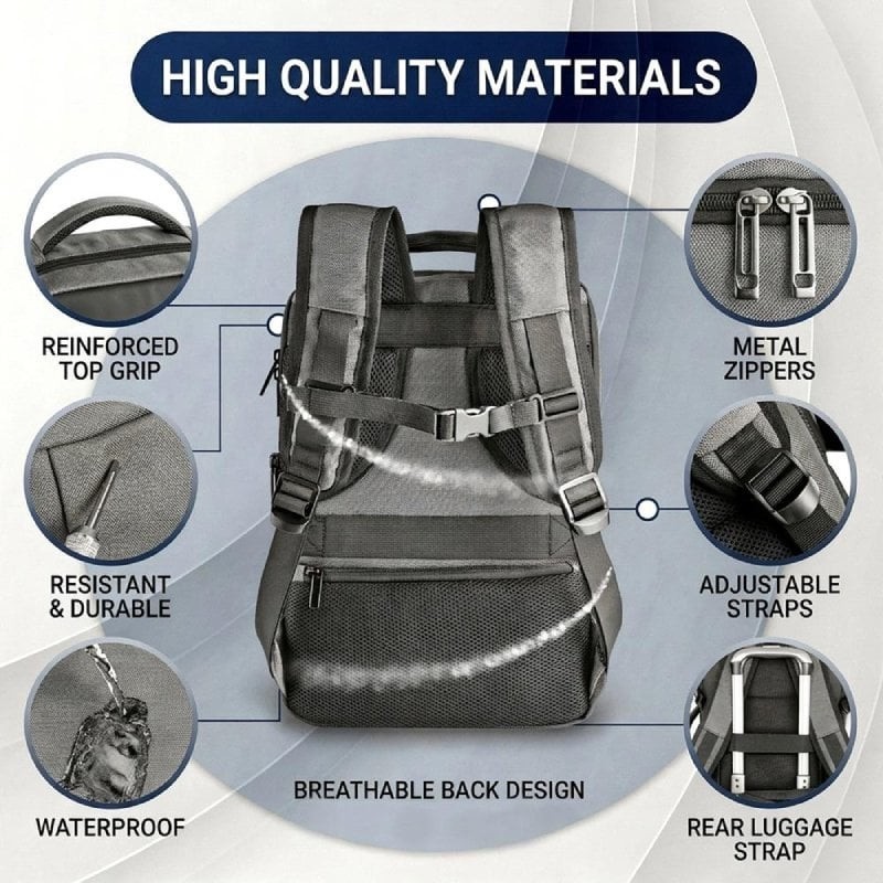 Mochila Expansible NGS Monray Sacks Horizon para Portátiles hasta 14″/ Impermeable/ Gris