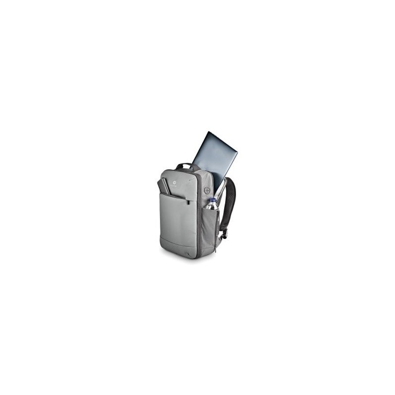 Mochila Expansible NGS Monray Sacks Horizon para Portátiles hasta 14″/ Impermeable/ Gris