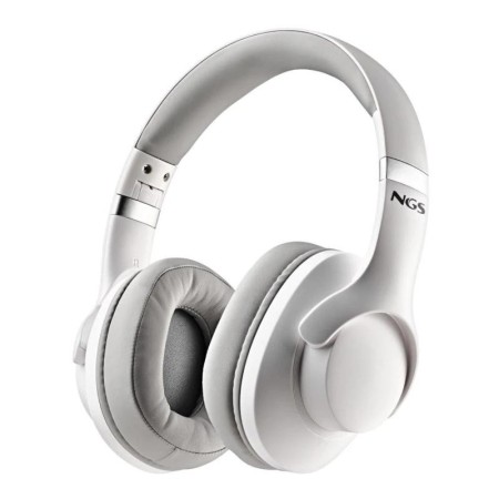 Auriculares Inalámbricos NGS Artica Storm/ con Micrófono/ Bluetooth/ Blancos