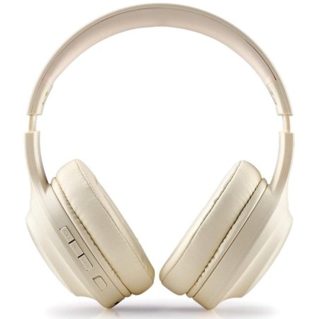 Auriculares Inalámbricos NGS Artica Glacier/ con Micrófono/ Bluetooth/ Beiges